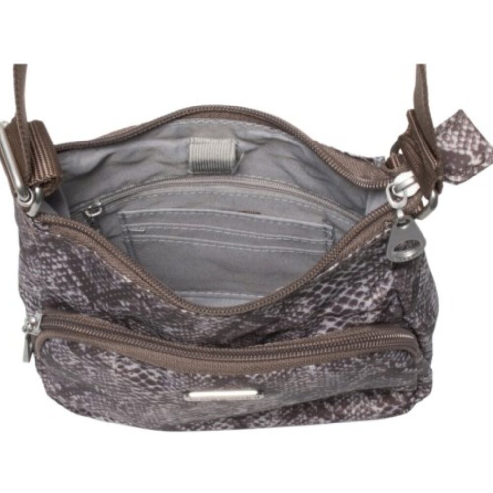 Baggallini Tan Python Joey Bagg/NWT - Picture 3 of 8